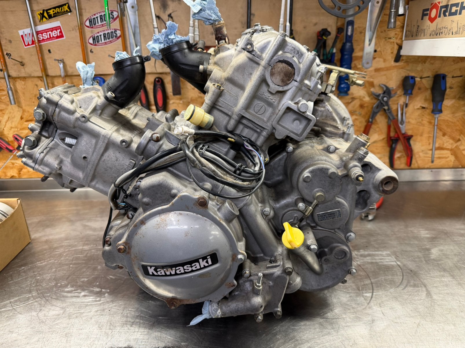Quad kawasaki KFX 700 motorblok, Motoren, Ophalen