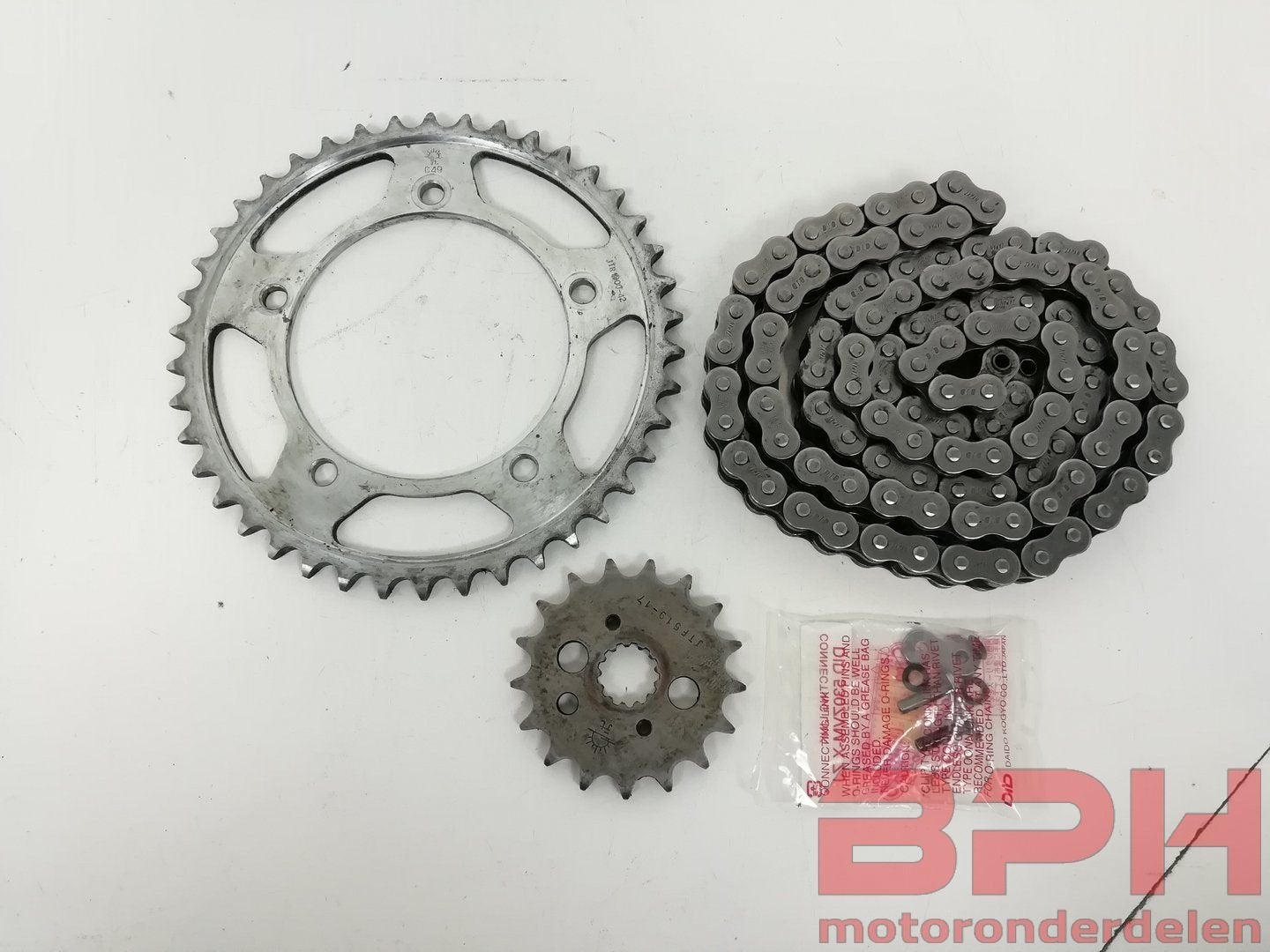 Kettingset DID 530 ZVMX Suzuki GSX-R 1000 K1 K2 K3 K4 K5 K6, Motos, -, Utilisé, -, -