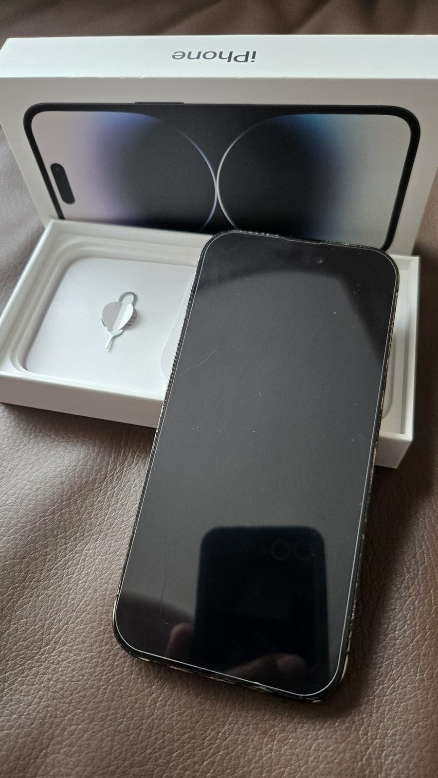 APPLE IPHONE 14 PRO 128GB- zwart, Télécoms, 128 GB, Comme neuf, Enlèvement, IPhone 14