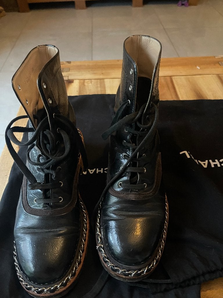 Chanel, LV, Louboutin, Jimmy Choo & andere designer merken, Ophalen, Beige, Schoenen met hoge hakken, Gedragen