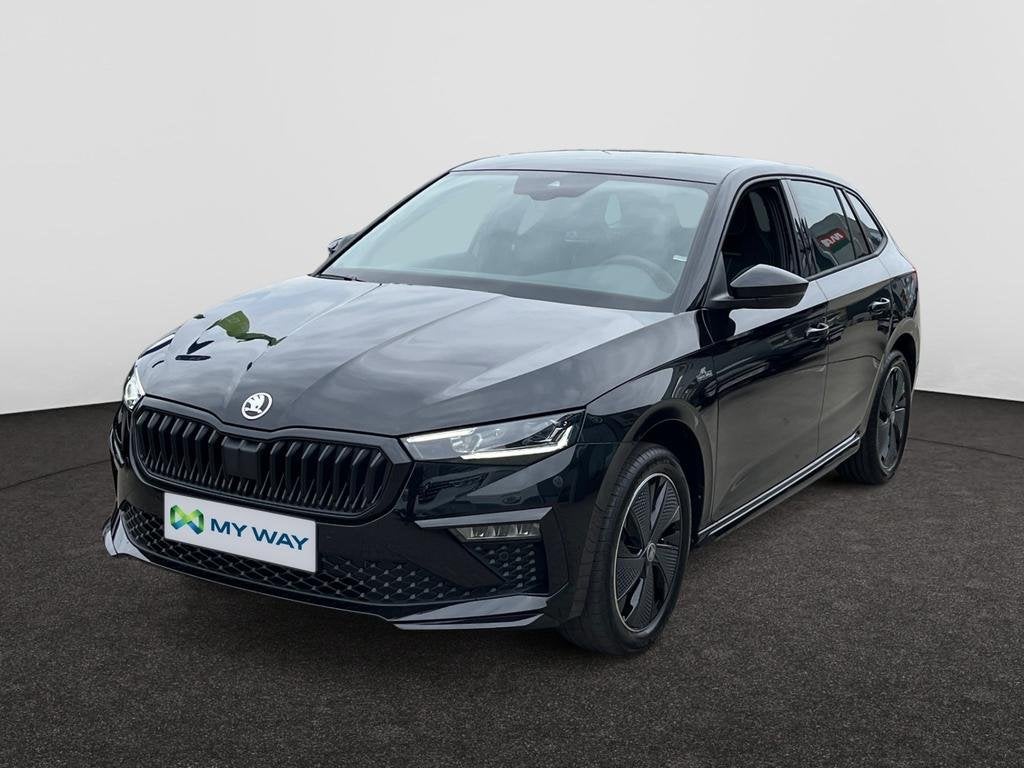 Skoda Scala MONTE CARLO*AUTOMAAT*116PK*PANODAK*CAMERA*CARPLA, Automaat, 116 g/km, Scala, Zwart