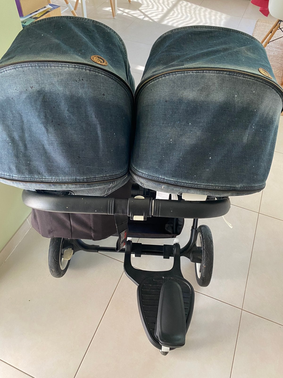 Bugaboo Donkey 2 Duo - Complete set met veel accessoires, Kinderen en Baby's, Ophalen, Zo goed als nieuw