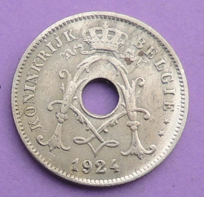 1924 10 centimen NL, Postzegels en Munten, Verzenden, Metaal, Losse munt