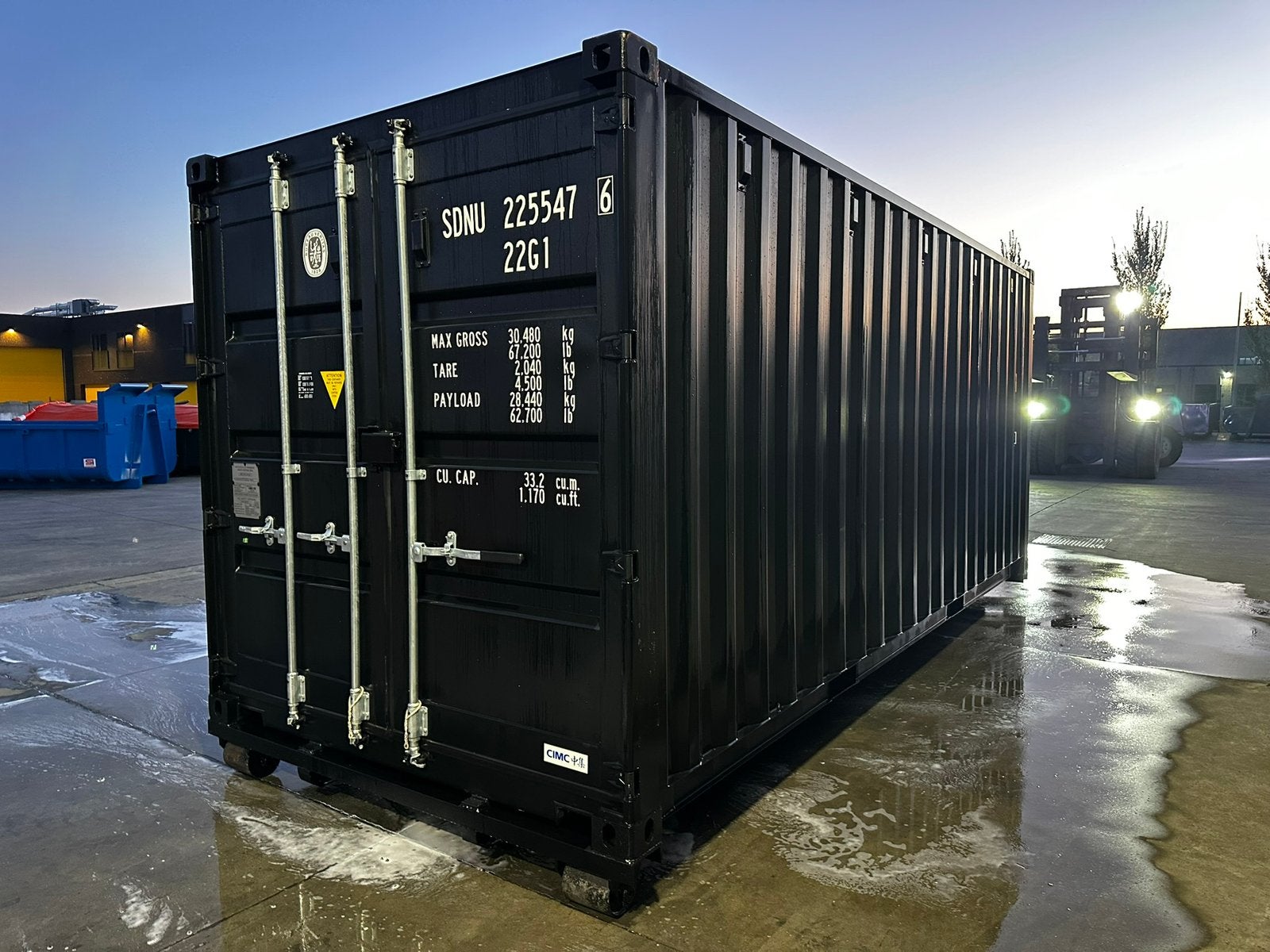 20ft zeecontainer nieuw, Zakelijke goederen, Ophalen