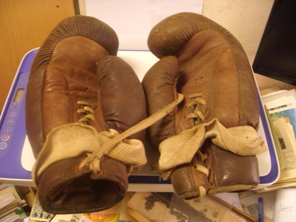 gants de Boxe ancien, Envoi, Utilisé, Gants de boxe