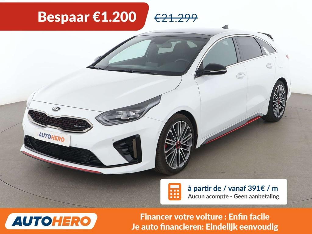 Kia ProCeed / pro_cee'd 1.6 TGDI GT (bj 2019, automaat), Auto's, Kia, Te koop, (Pro) Cee d, ABS, Adaptive Cruise Control, Airbags