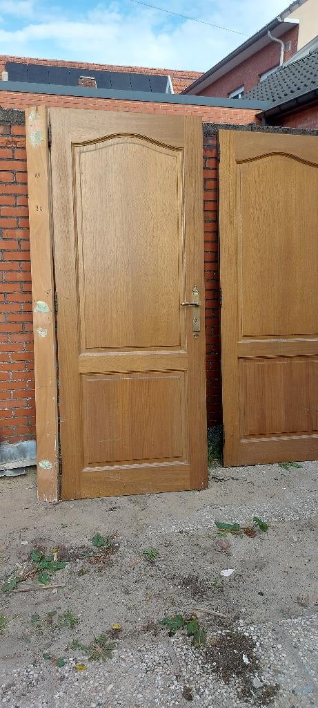 eiken deuren, Doe-het-zelf en Bouw, Deuren en Vliegenramen, Ophalen