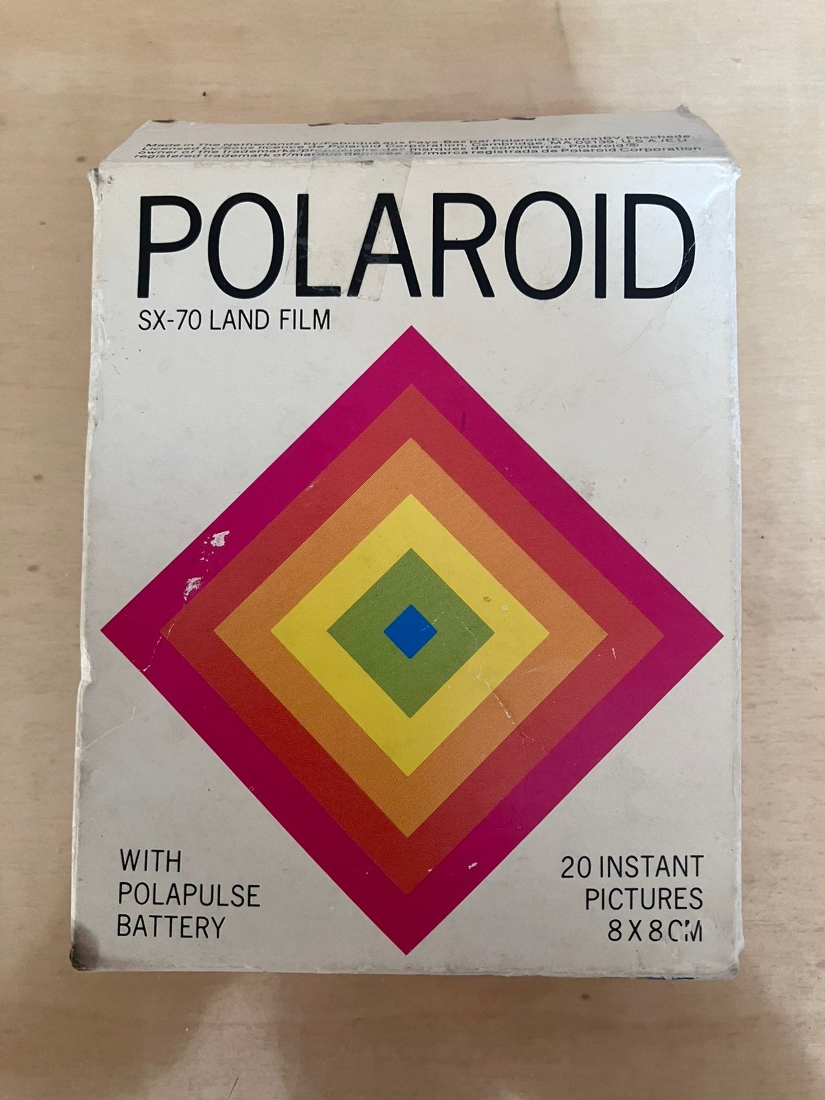 Polaroid SX-70 vintage land film, Ophalen of Verzenden, Zo goed als nieuw