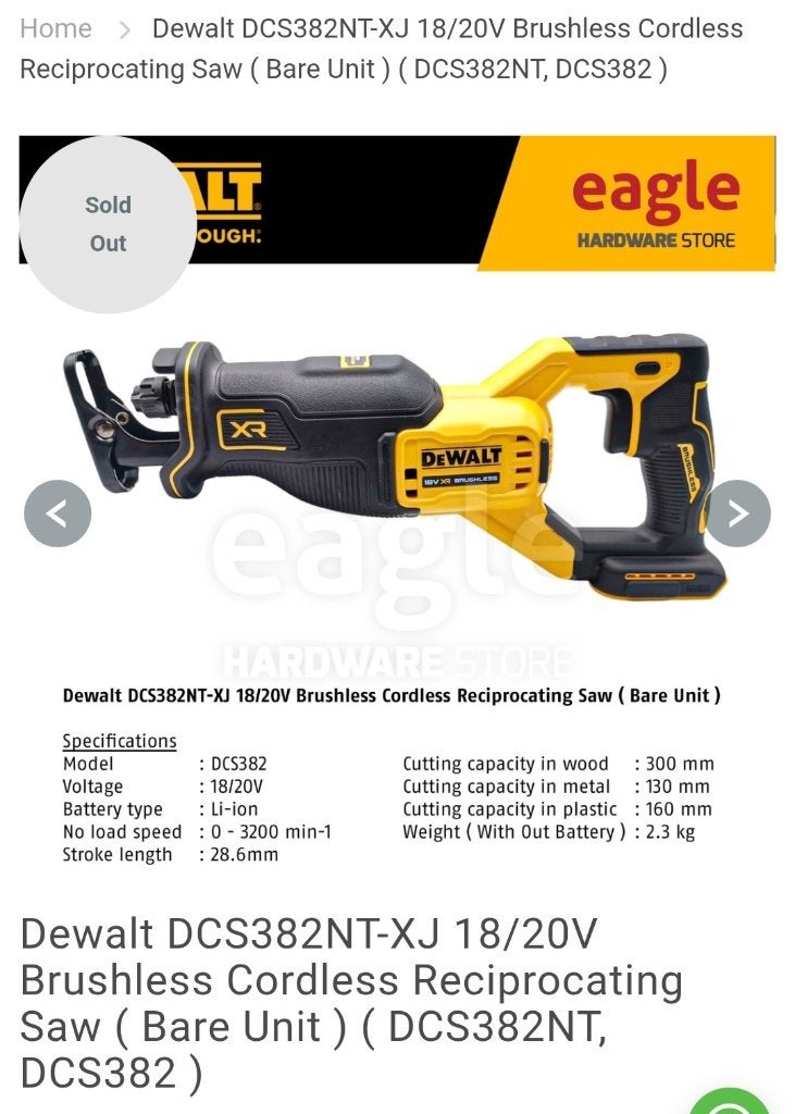 Outillage portatif DEWALT sur batteries NEUF, Bricolage & Construction, Outillage | Outillage à main, Neuf, Jeu d'outils, DeWalt