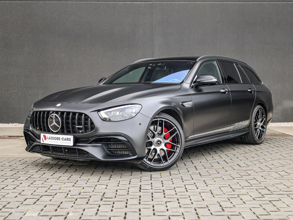 Mercedes-Benz E 63 AMG S-Final-Edition 4-Matic+/Full option, Auto's, Mercedes-Benz, Automaat, 283 g/km, Parkeerassistent, Zwart