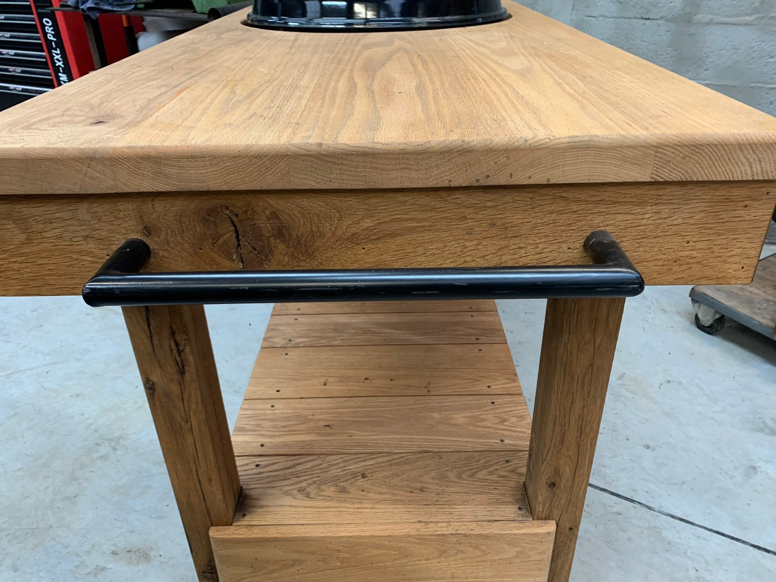 Bbq tafel, Tuin en Terras, Ophalen, Gebruikt