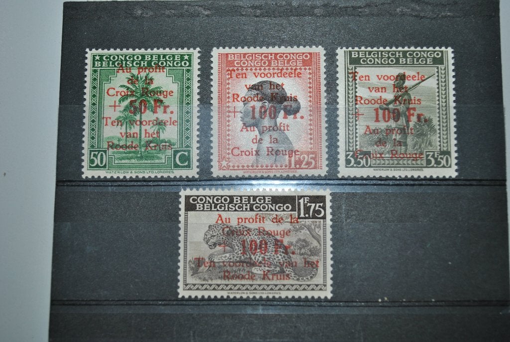 Congo belge 1944 Croix-Rouge MNH Complet, Enlèvement ou Envoi, Non oblitéré