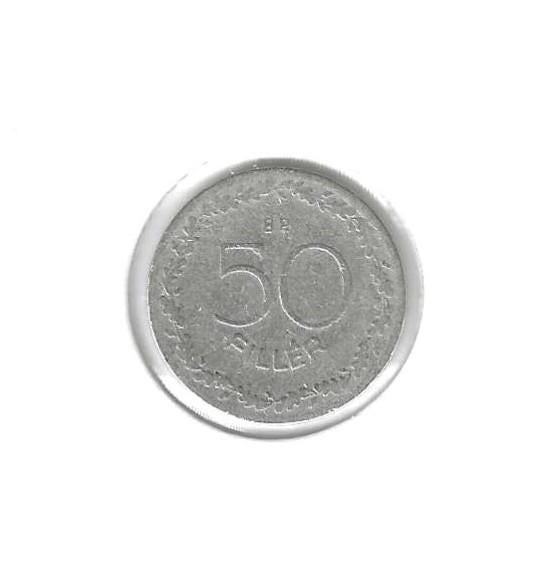 Hongarije, 50 Filler 1948., Postzegels en Munten, Ophalen of Verzenden, Hongarije, Losse munt