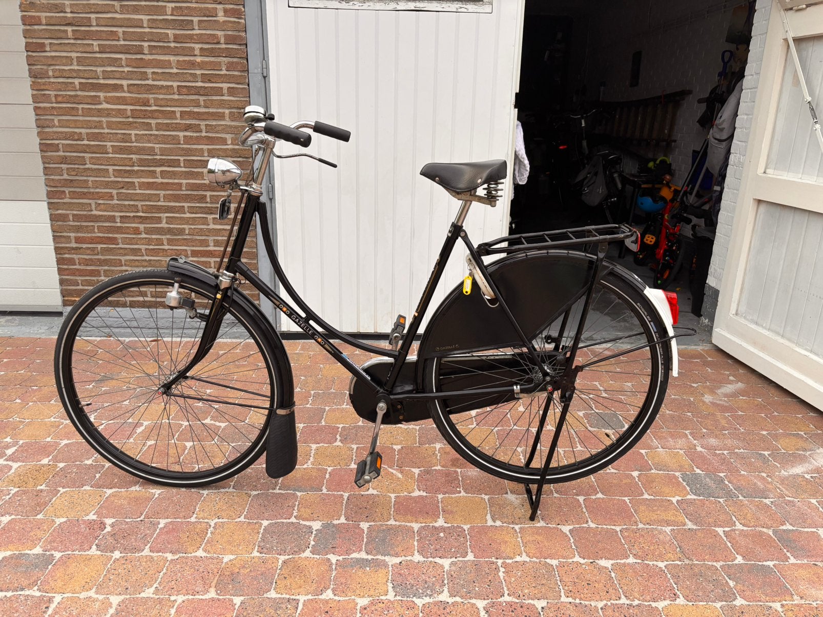 Gazelle populair, Ophalen, Gebruikt, Terugtraprem, Versnellingen
