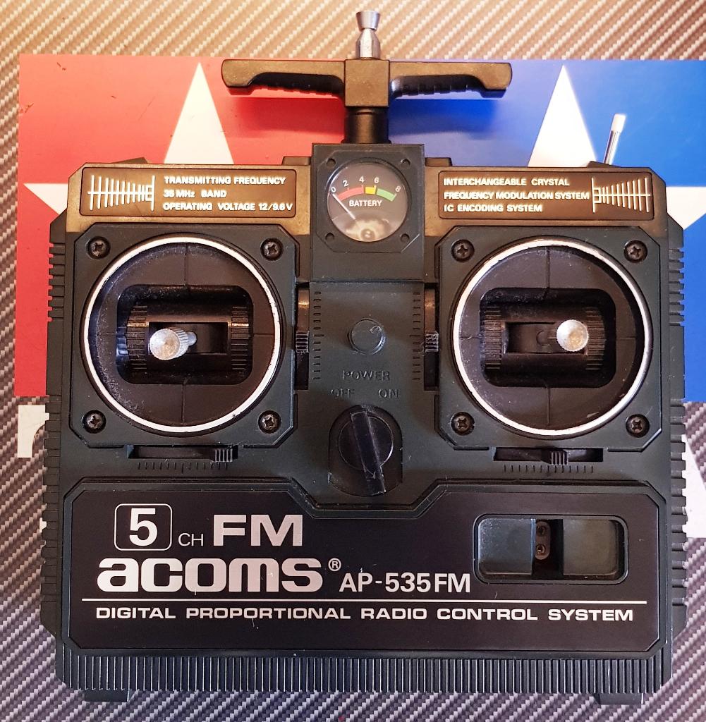 Émetteur Acoms AP-535FM Vintage (non testé) des années 1980, Envoi, Utilisé