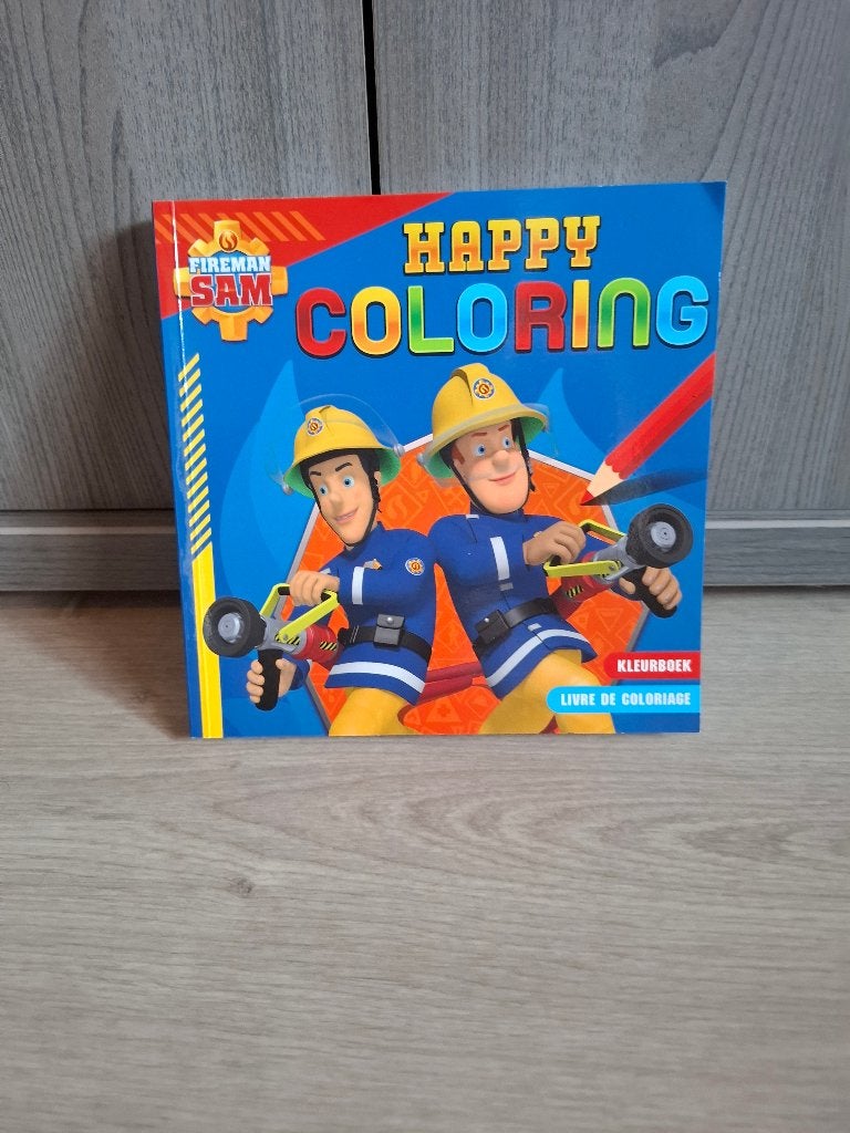 Kleurboek Brandweerman Sam, Kinderen en Baby's, Ophalen, Nieuw