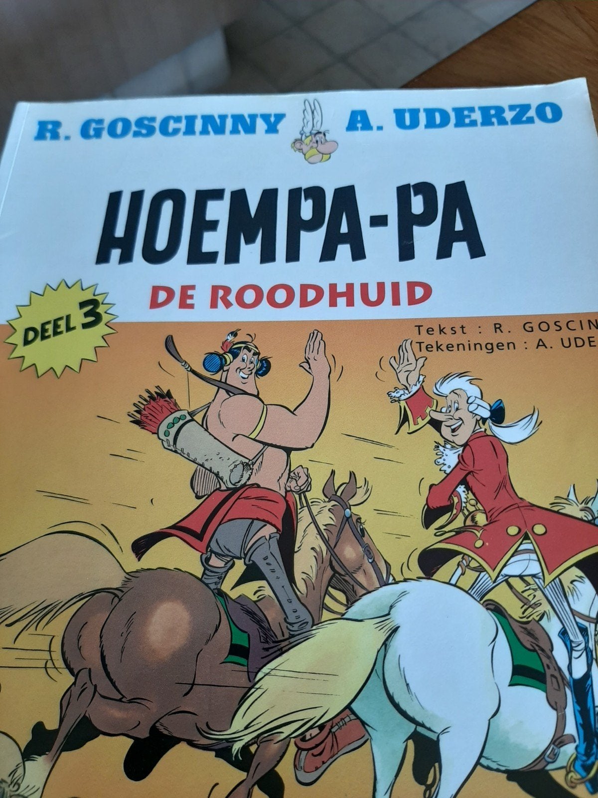 R. Goscinny Hoempa-Pa, Boeken, Ophalen