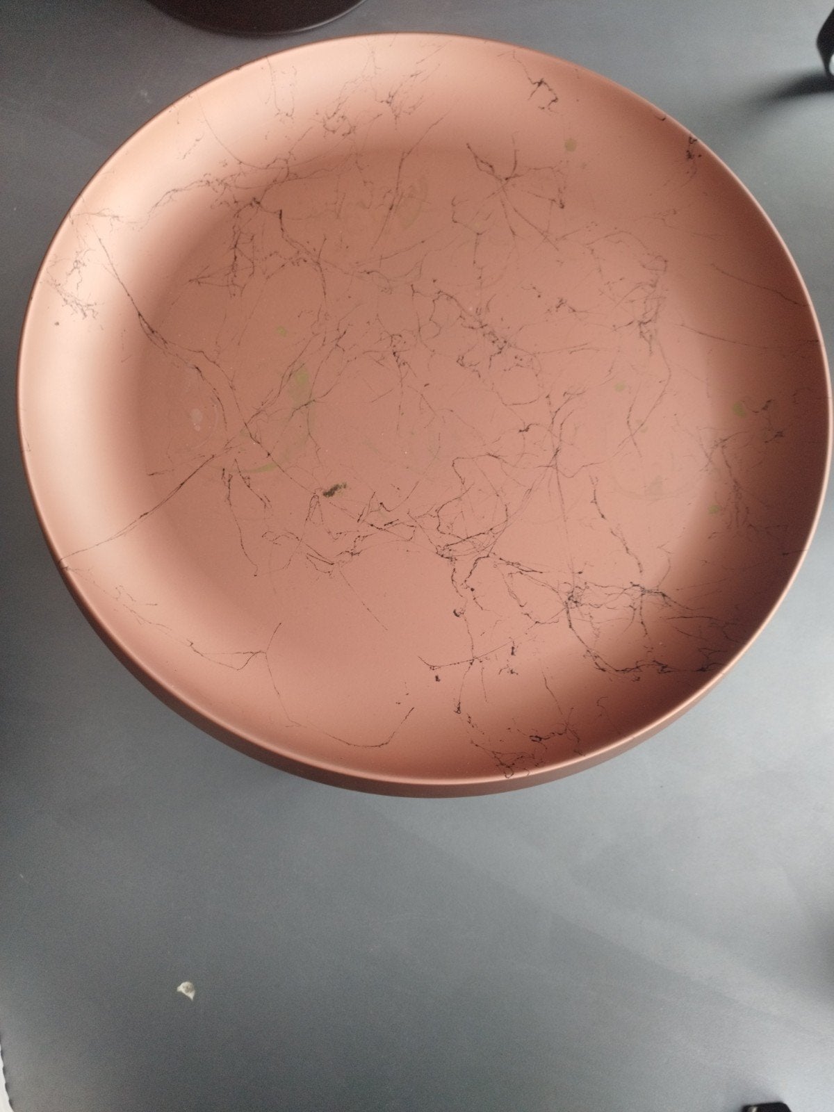 metalen marmerlook bijzettafel, Ophalen