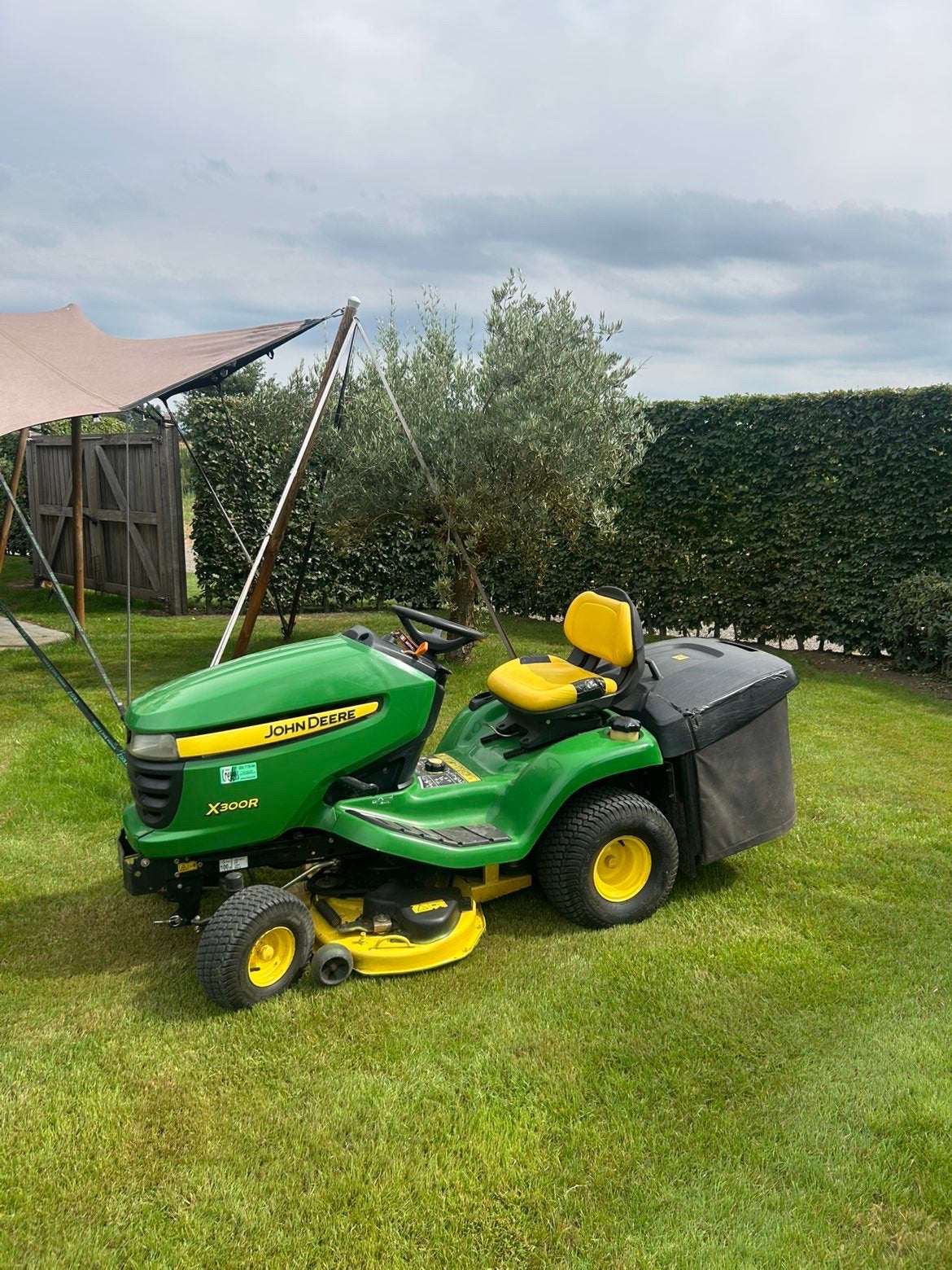 John deere zitmaaier nieuwstaat, Jardin & Terrasse, Tondeuses autoportées, Enlèvement ou Envoi, Comme neuf