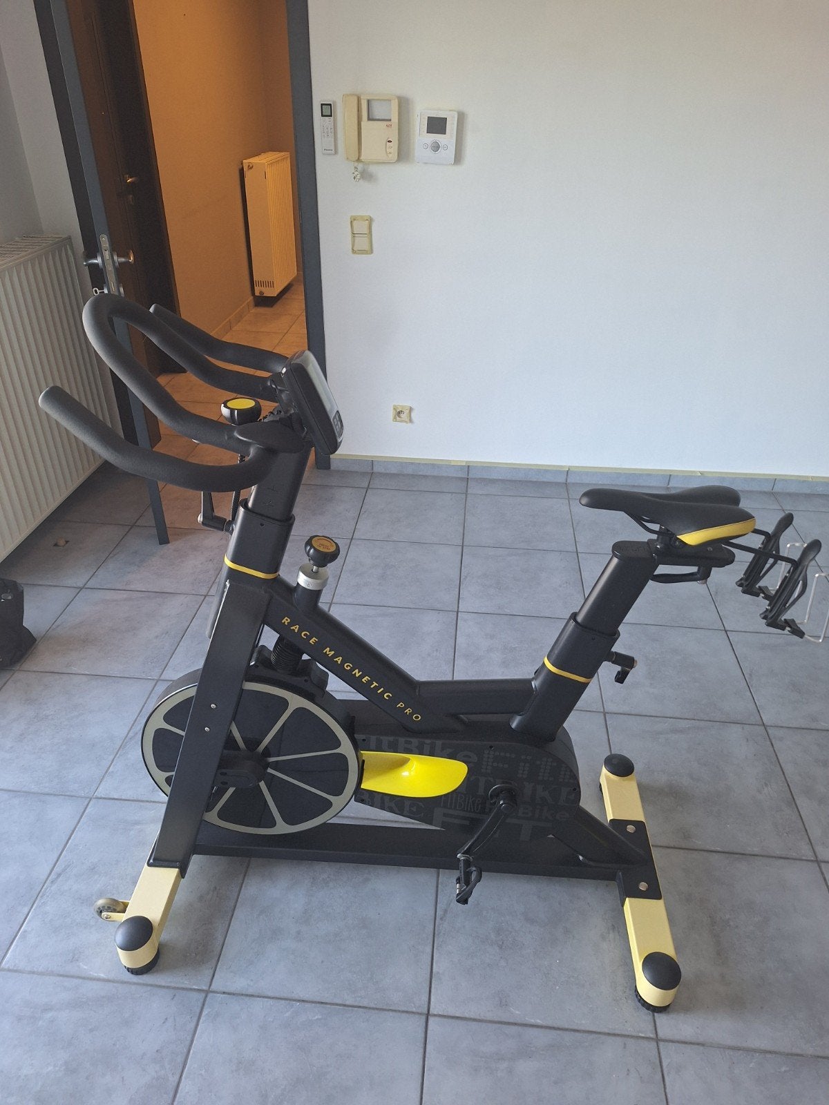 Spinning fiets, Enlèvement