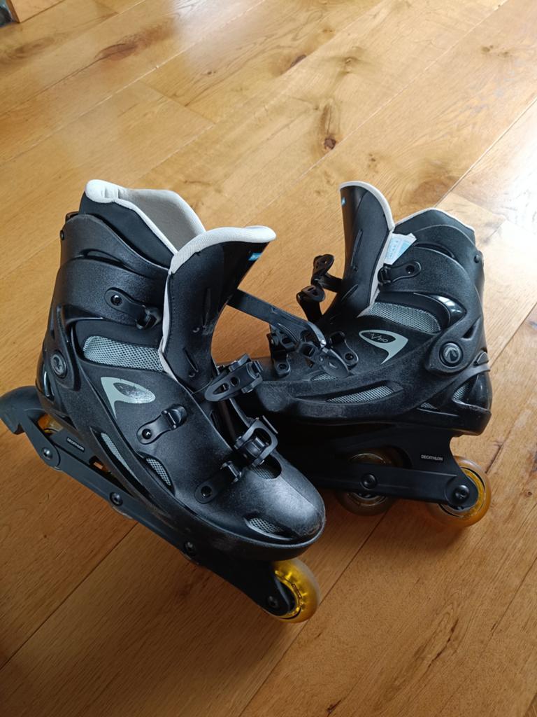 Inline skates, maat 42, Sport en Fitness, Skeelers, Gebruikt, Dames, Inline skates 4 wielen, Ophalen