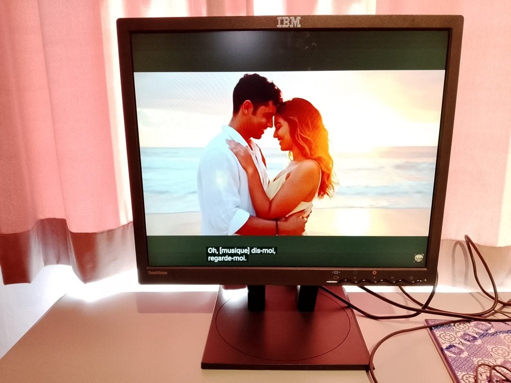 SCHERM IBM THINKVISION 17"MONITOR, Computers en Software, Ophalen, Gebruikt, VGA, IBM