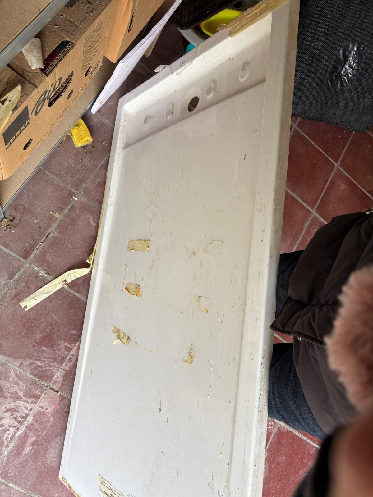 Douchebak ideal standaard nieuw 80x140, Ophalen of Verzenden, Nieuw