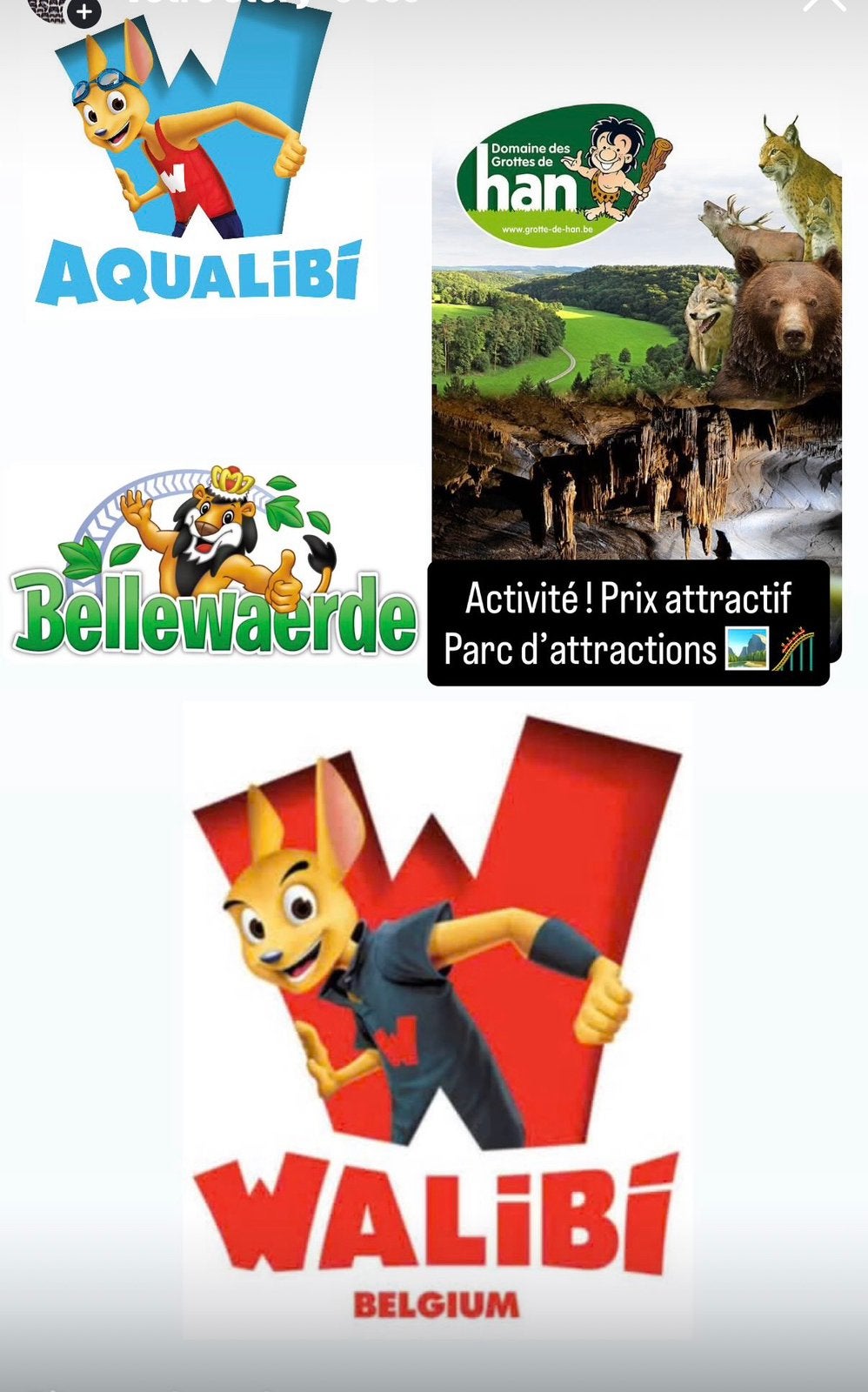 Parc d’attractions et activités ️, Tickets & Billets