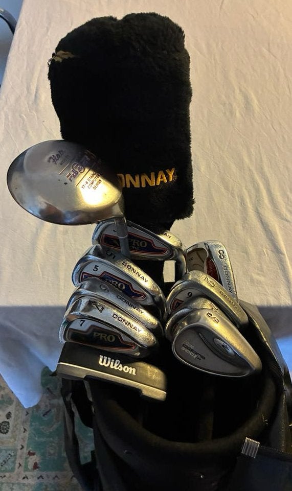 Ladies starter set golf clubs donnay, Sport en Fitness, Golf, Ophalen, Gebruikt, Set