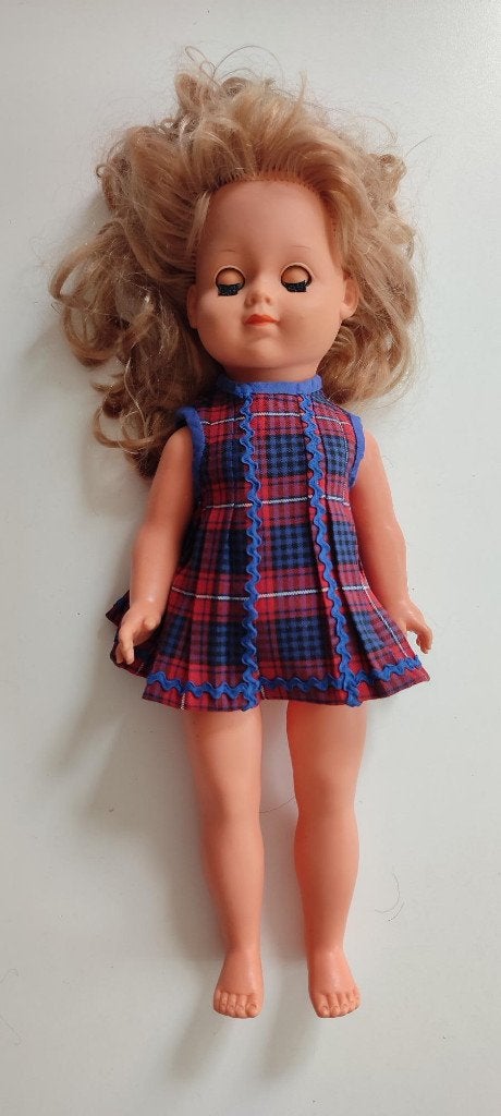 Vintage pop, vermoedelijk Wildebras pop jaren '60, Antiek en Kunst, Ophalen of Verzenden