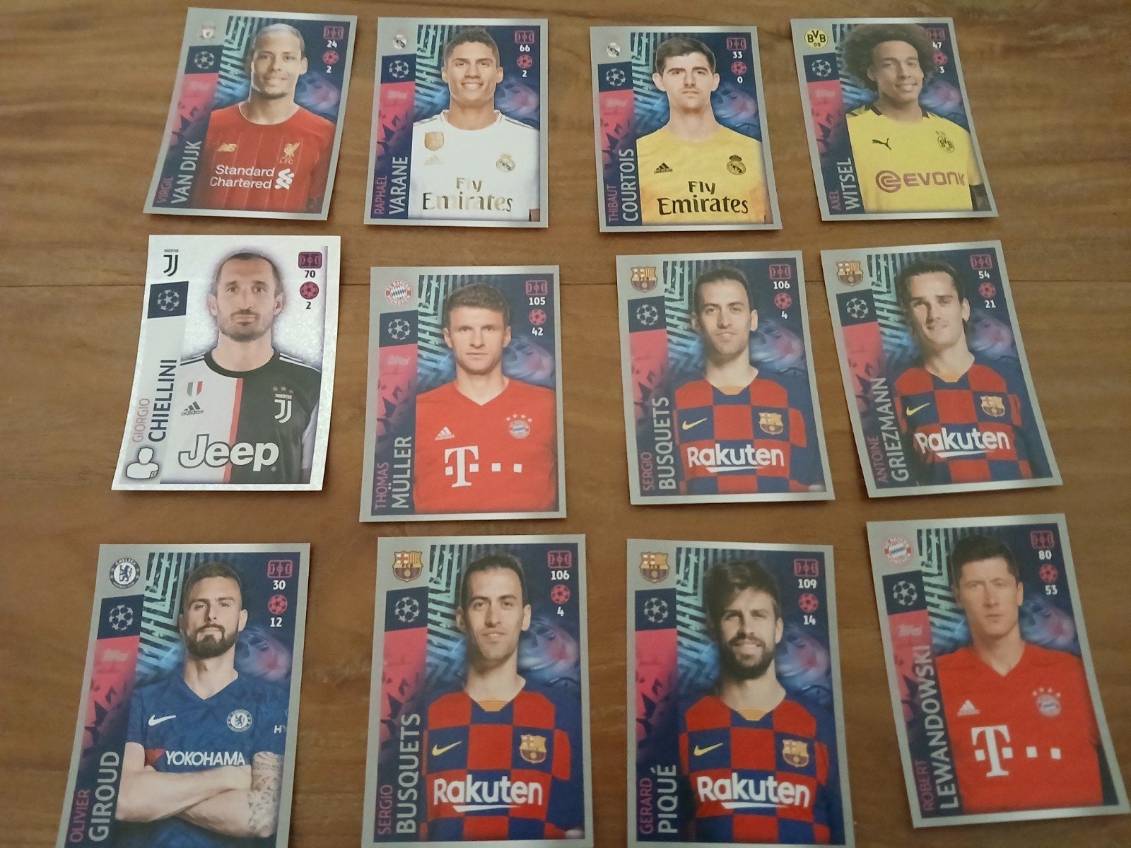 Topps Champions League 2019 sticker zeldzaam 1st, Ophalen of Verzenden
