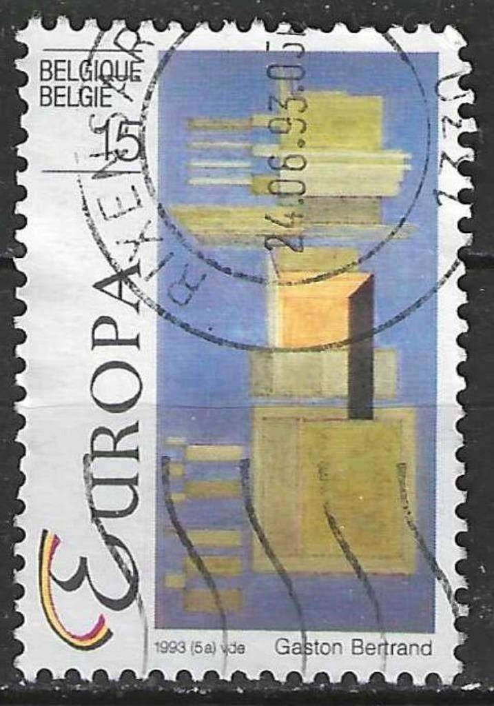 Belgie 1993 - Yvert/OBP 2501 - Hedendaagse Kunst (ST), Verzenden, Gestempeld, Gestempeld, Europa