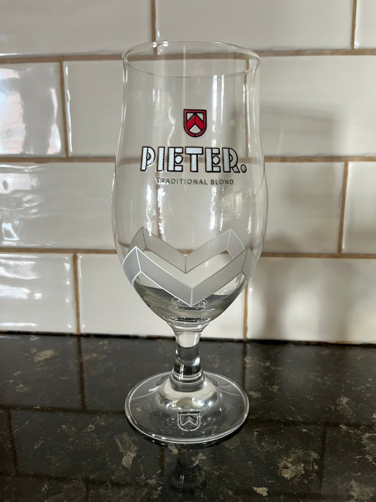 OMER. - Pieter glas (zie omschrijving), Collections, Enlèvement ou Envoi, Neuf, Verre à bière