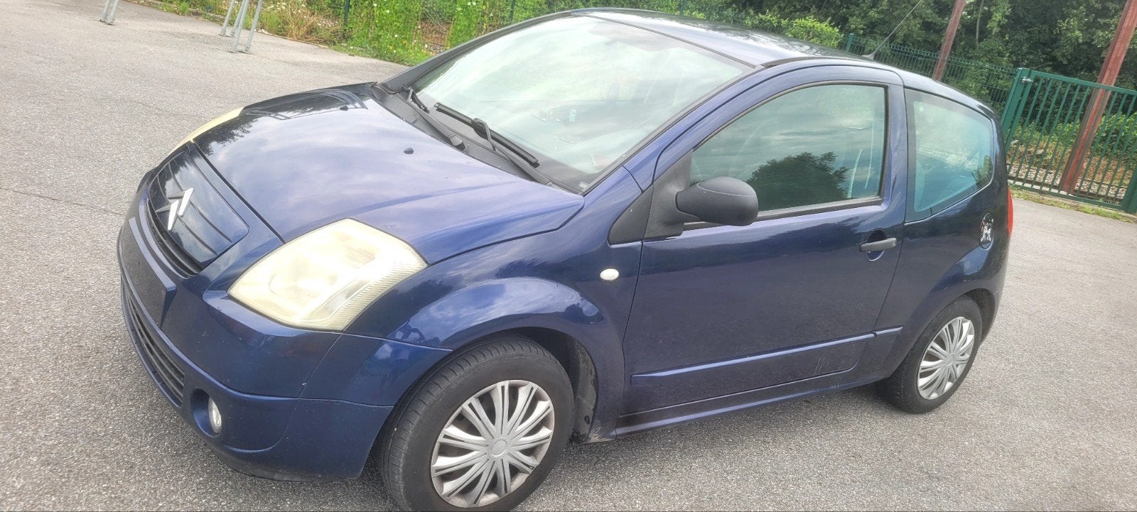 CITROËN C2+1.2ES+CT VIÈRGE +DEMANDE D'IMMATRI À 1699EU, Elektrische ramen, Blauw, Bedrijf, Handgeschakeld