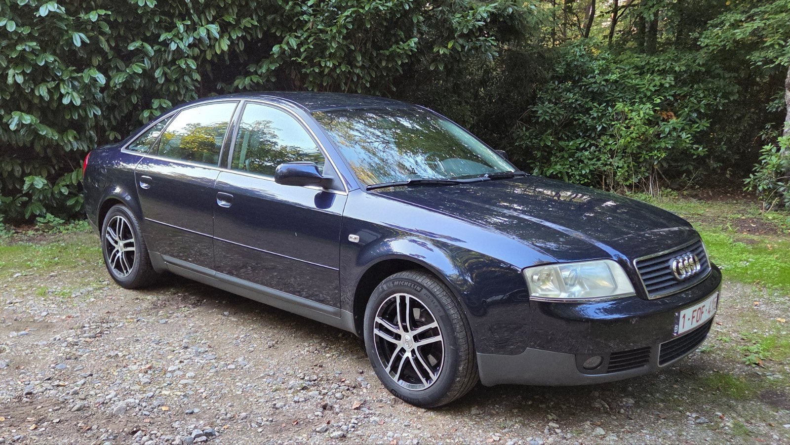 Audi A6 2l benzine, Voorwielaandrijving, Blauw, Leder, Handgeschakeld
