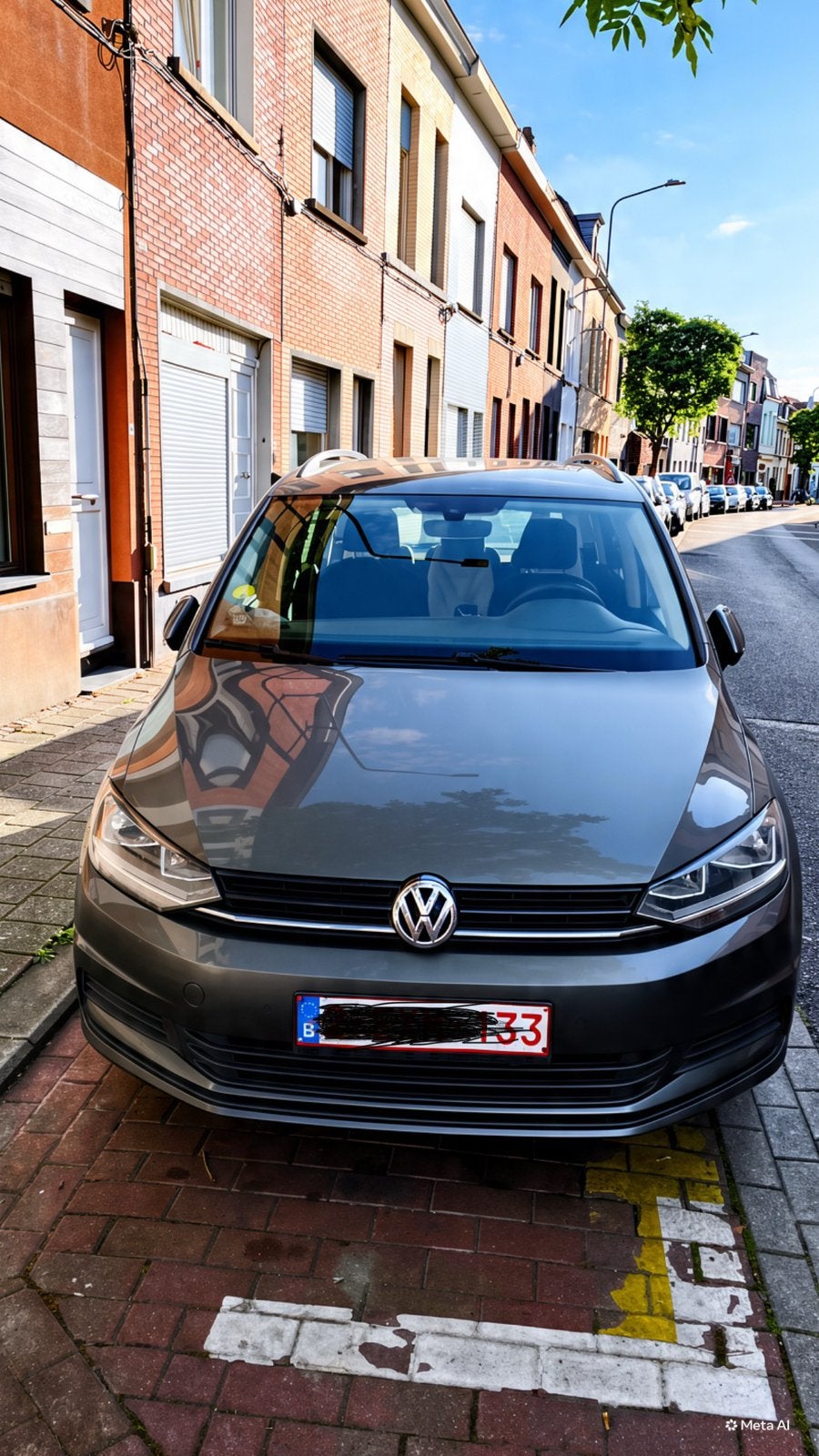 Volkswagen touran 2019 1.6 tdi, Autos, Argent ou Gris, Achat, Euro 6, 1595 kg