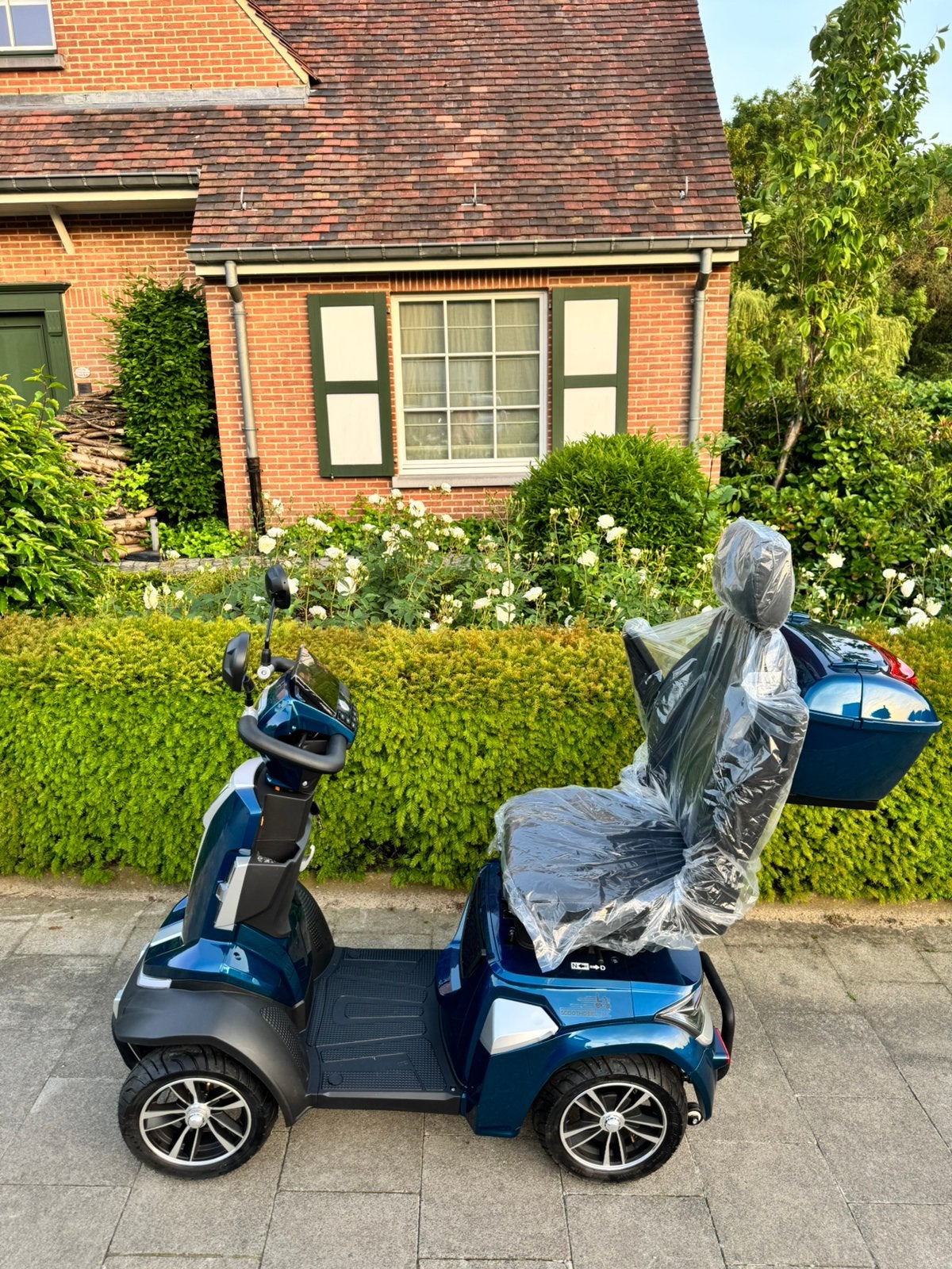 Scootmobiel Falcon 20 km/h batterie au lithium amovible NEUF, Enlèvement ou Envoi, Pliant, Neuf, Fauteuil roulant électrique