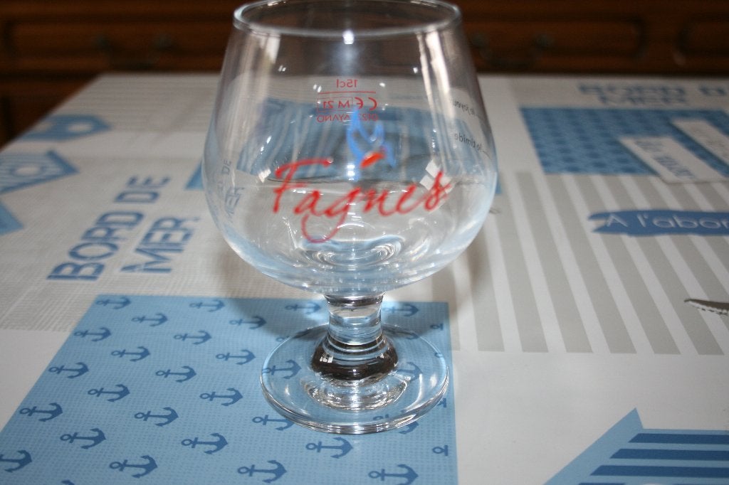 verre super des fagnes, Collections, Enlèvement, Utilisé, Verre à bière