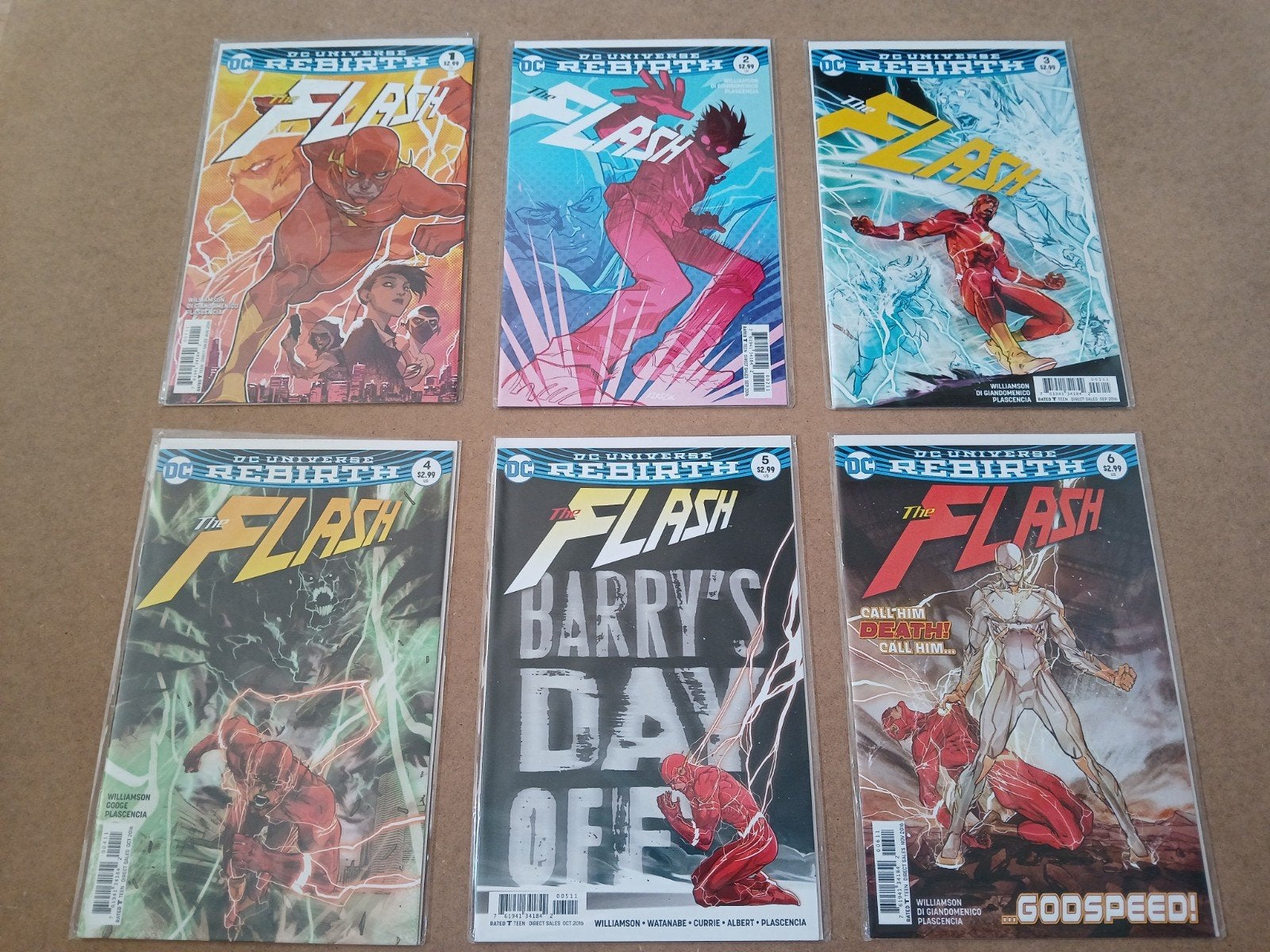 DC Universe Rebirth The Flash 1 - 39, Boeken, Strips | Comics, Ophalen, Amerika, Williamson, Nieuw