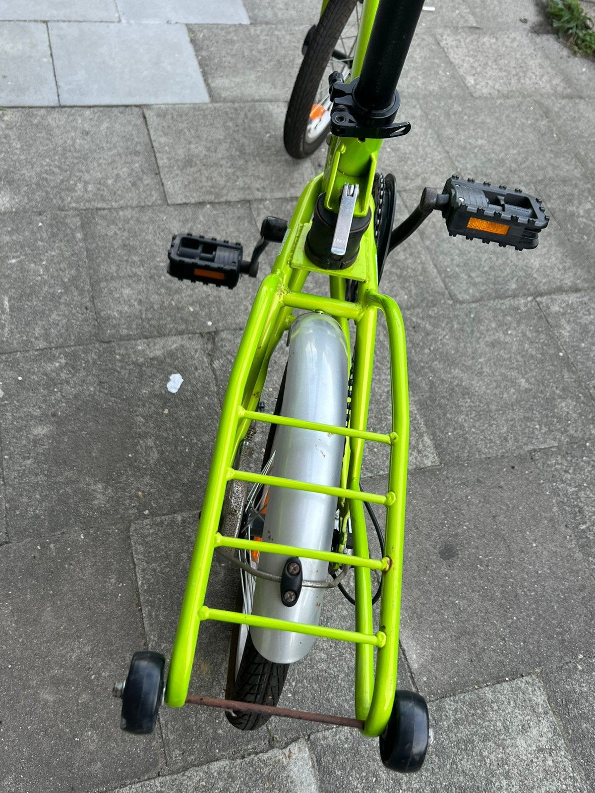 Plooi fiets, Ophalen of Verzenden, Zo goed als nieuw