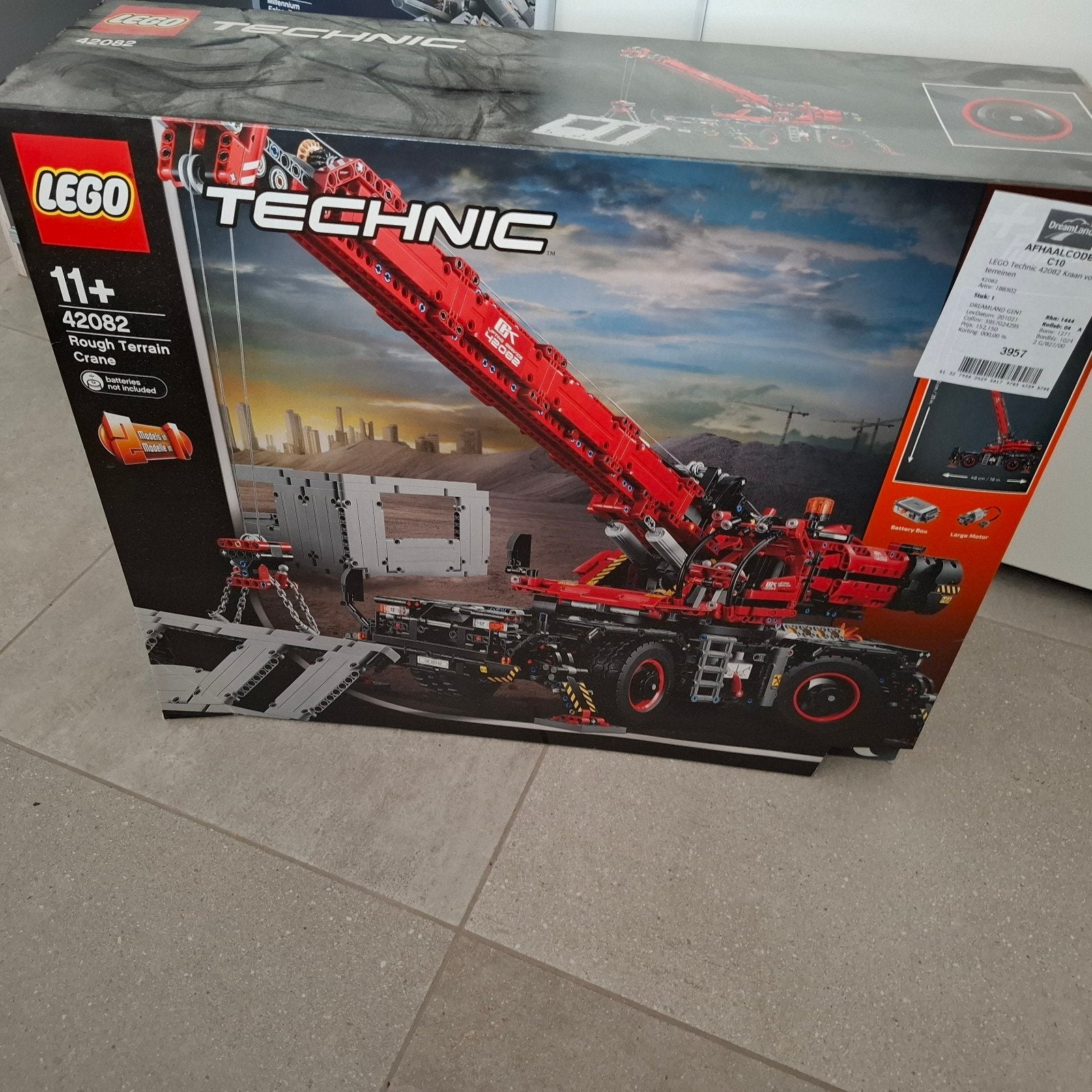 te koop lego   rouge terraine crane, Ophalen, Nieuw, Lego