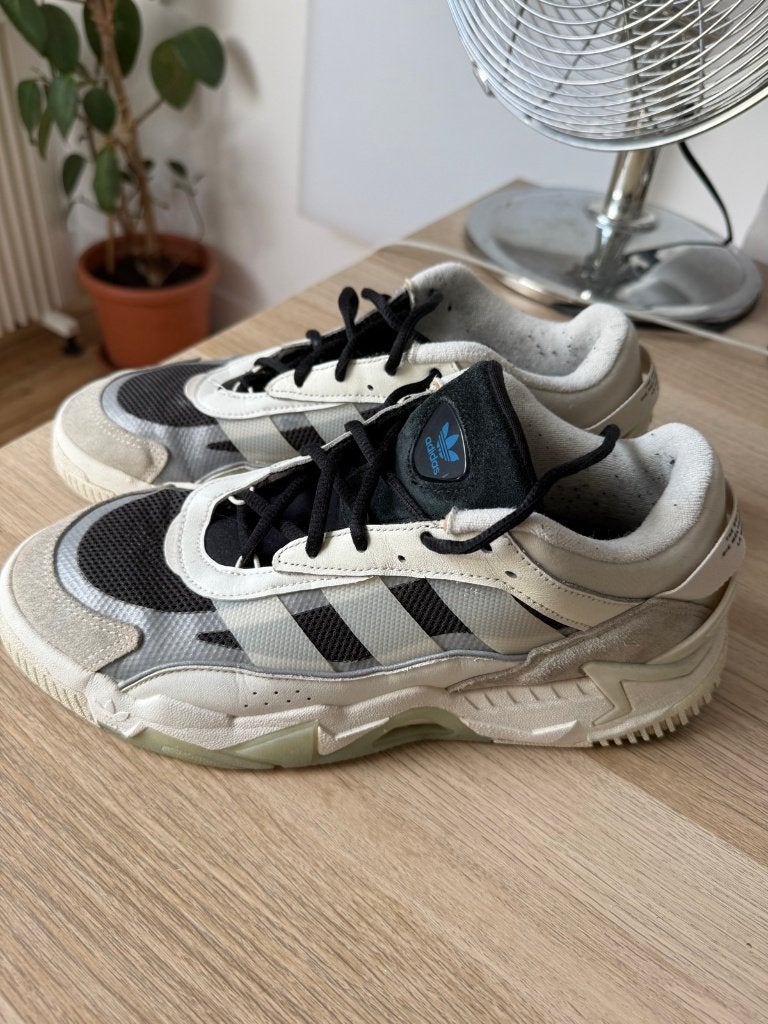 Baskets Adidas Niteball taille 43, Kleding | Heren, Ophalen, Wit, Sneakers, Gedragen