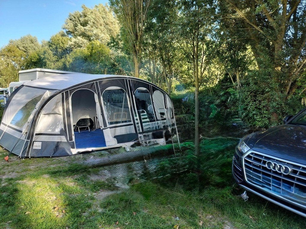 Caravan te koop, Trigano, 750 - 1000 kg, Particulier, 5 tot 6 meter