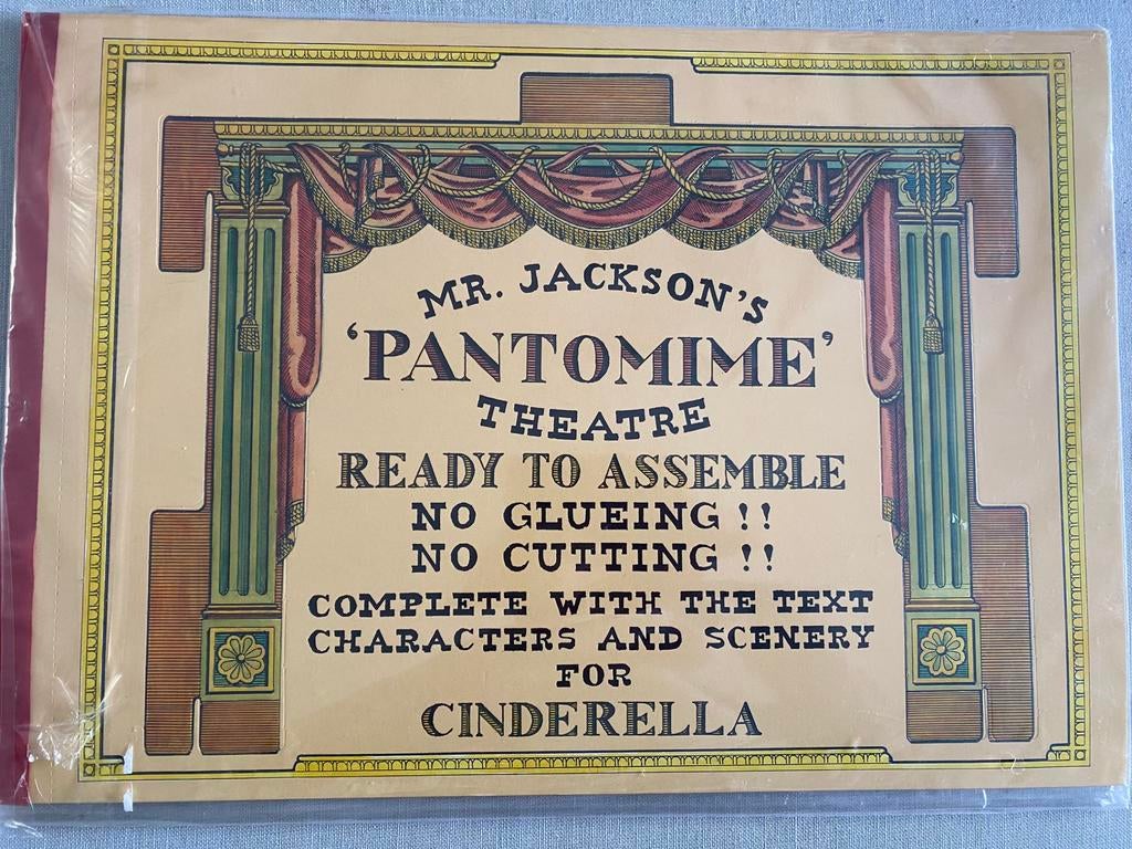 Kartonnen theater: Mr. Jackson’s Pantomine Theatre, Ophalen of Verzenden