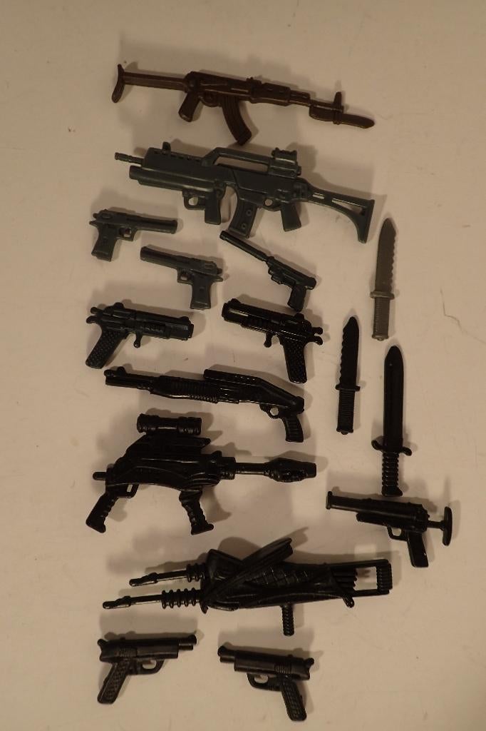 Accessoires pour figurines +-10cm GI Joes Star Wars etc, Enlèvement ou Envoi, Comme neuf