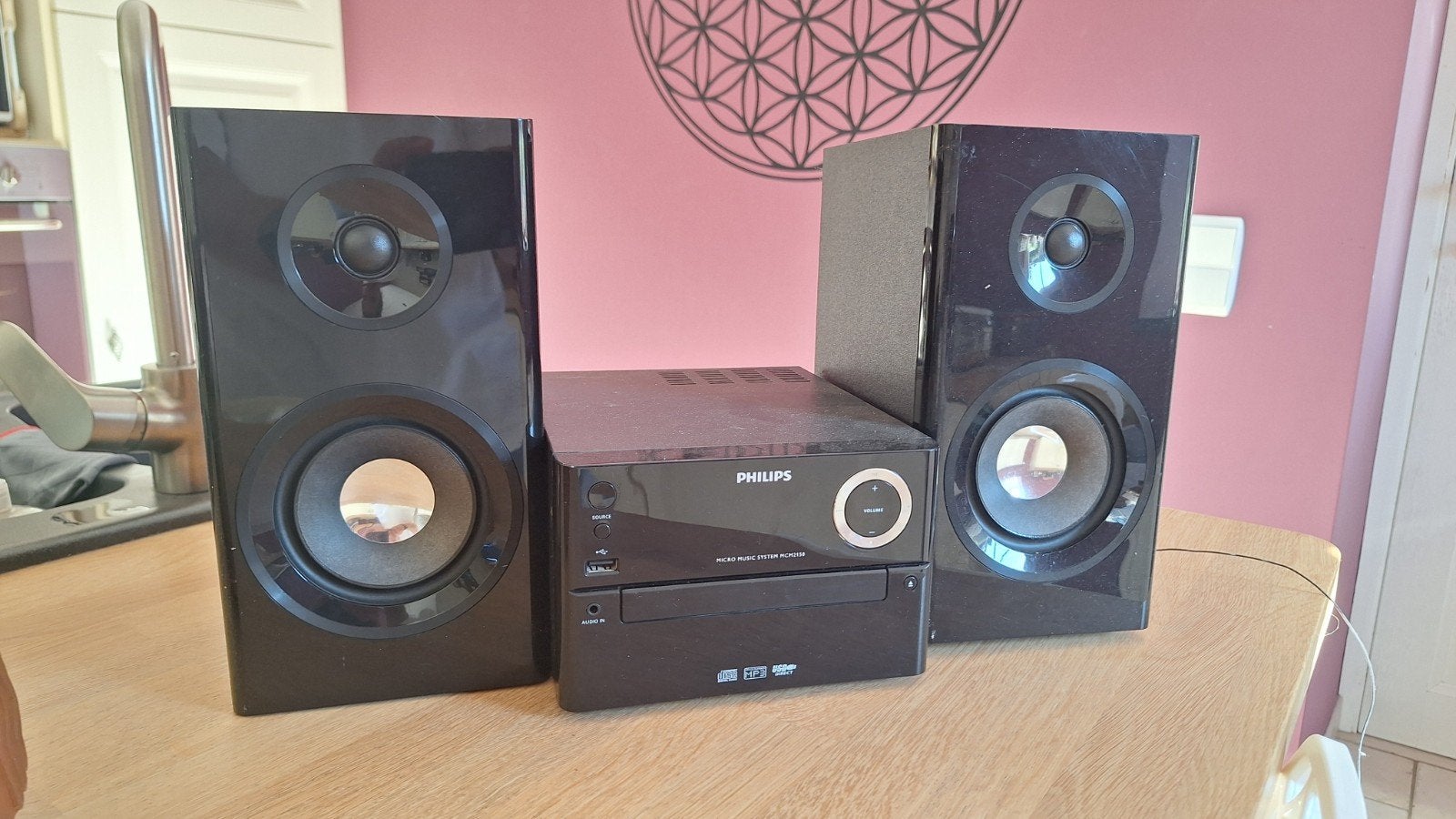 Chaîne hifi compacte Philips (CD / MP3 / USB / Radio), Enlèvement, Lecteur CD, Philips