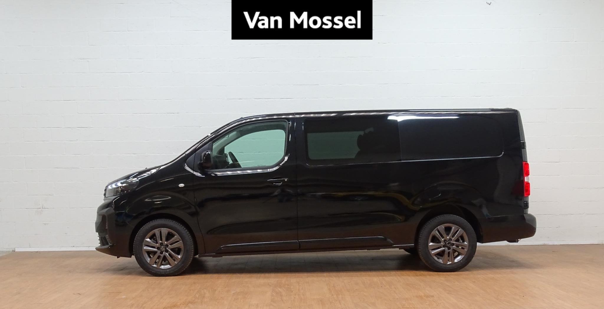 Peugeot Expert Long DC L3 2.2 BlueHDi 180 EAT8 / VERWACHT, Auto's, 4 deurs, Stof, 4 cilinders, Zwart