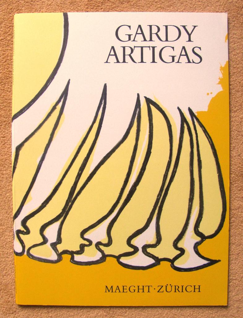 Juan Gardy Artigas 2 catalogues, Antiquités & Art, Enlèvement ou Envoi