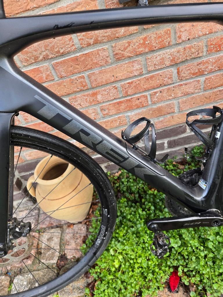 Trek Domane SL6 SatinTrek black maat 56, Ophalen, Zo goed als nieuw