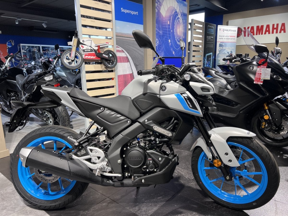 Yamaha MT-125 Ceramic Ice, Entreprise, Naked bike, 125 cm³, Jusqu'à 11 kW